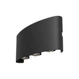 Sleek Strato Outdoor Architectural Lighting in Black
