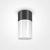 Sleek Black Outdoor Ceiling Lamp - Willis Collection