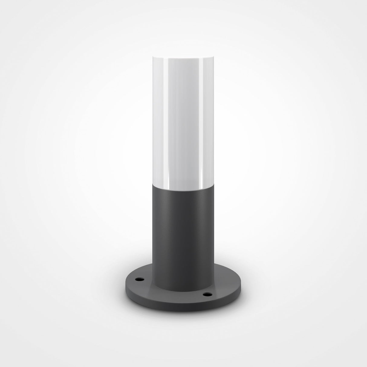 Grey Cylinder-Shaped Outdoor Landscape Light - Willis Series by Maytoni
