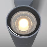 Grey Bowery Outdoor Wall Light with Dual GU10 Fittings