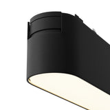 Sleek Black Magnetic Track Lighting by Maytoni - Radity Basis Series