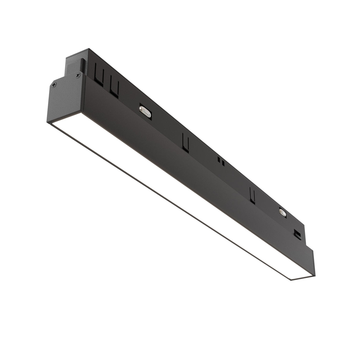 Sleek Exility Basis Magnetic Track Lighting - Matte Black