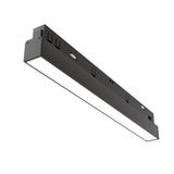 Sleek Exility Basis Magnetic Track Lighting - Matte Black