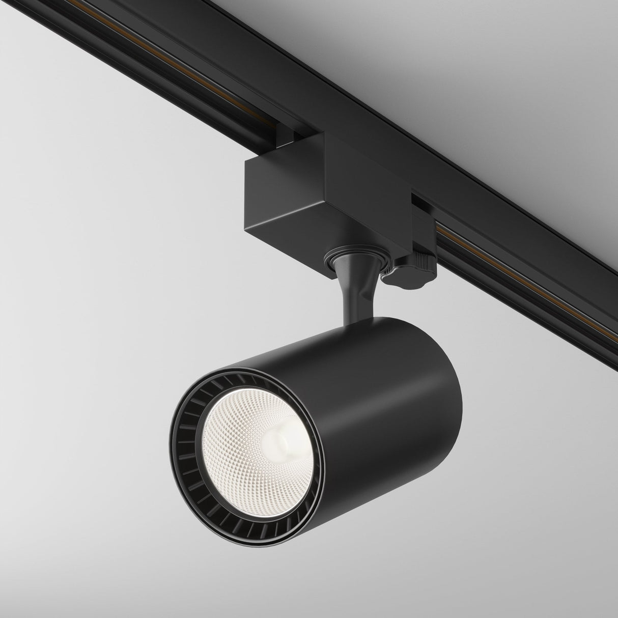 Trinity Vuoro Black LED Track Light System - Technical Maytoni Collection