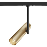 Elegant Black and Gold Elti Track Lighting with Swivel Adjustment