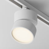 Sleek White ONDA Track Lighting System - 1 Phase UNITY Collection