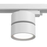 Sleek White ONDA Track Lighting System - 1 Phase UNITY Collection