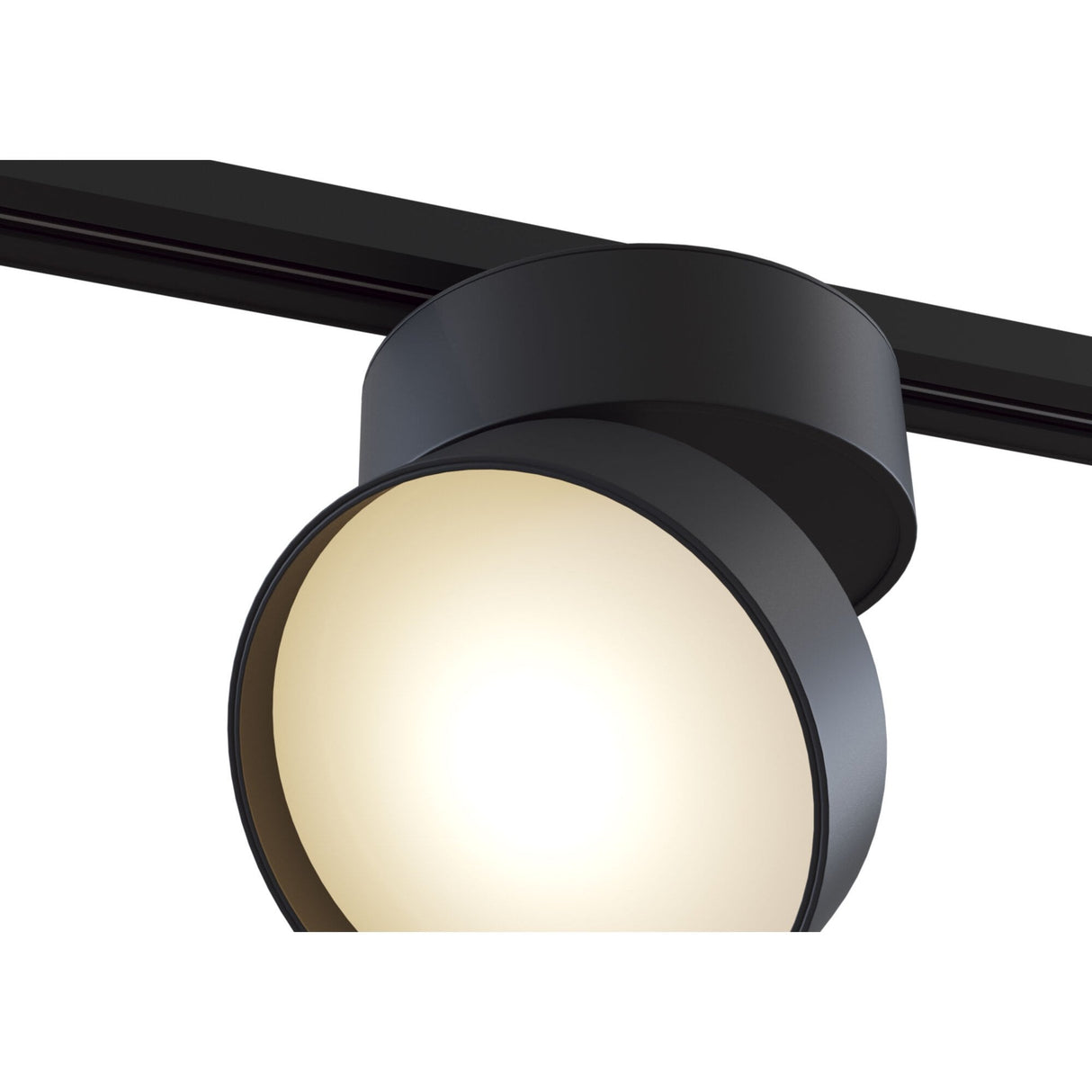 ONYX Curve LED Track Lighting - Sleek Black Finish
