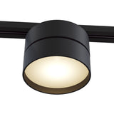 Black Unity Onda Single Phase Track Lighting System
