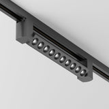 Sleek Black UNITY Points Track Lighting System - Modern 1 Phase Design