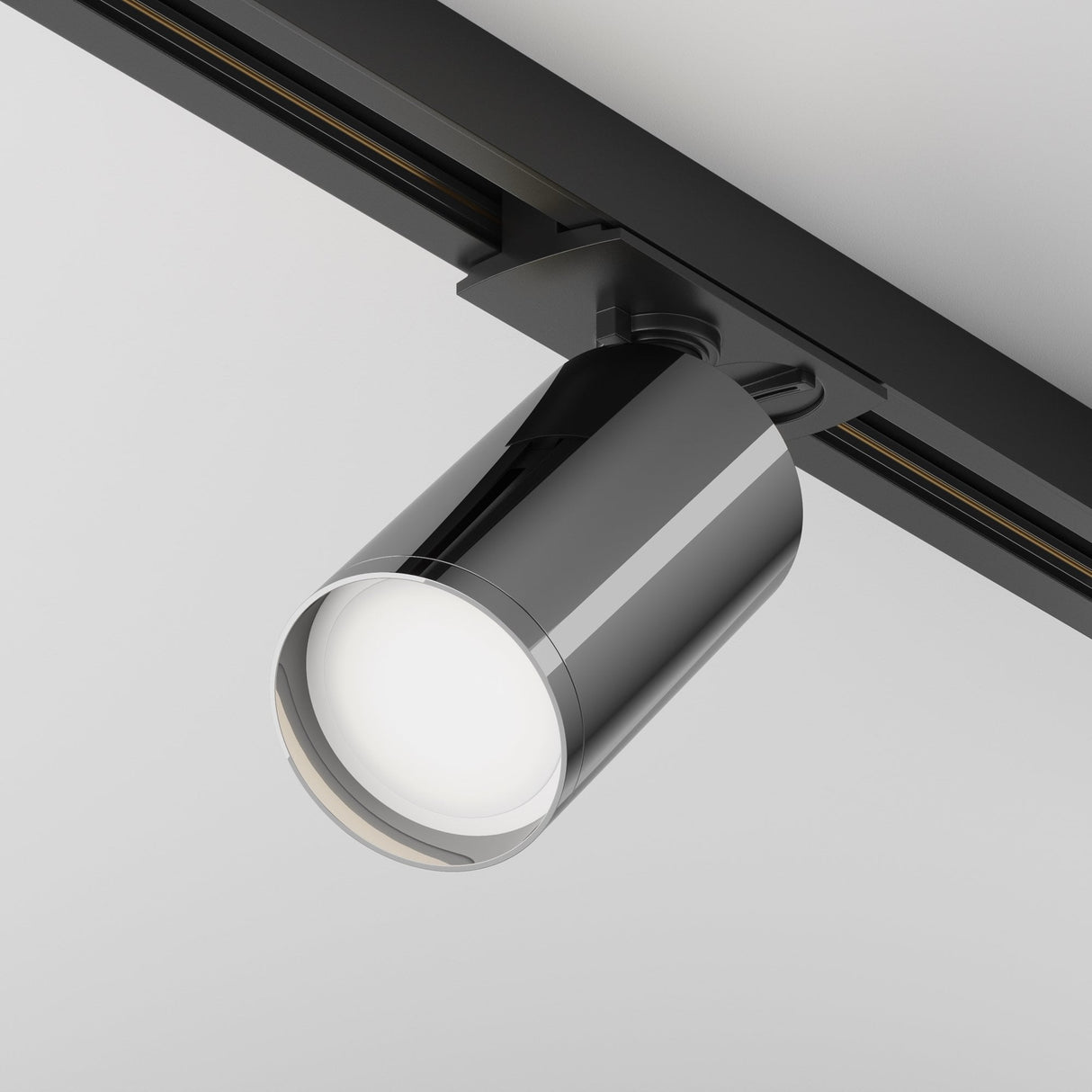 Track Lighting System UNITY Focus S - Sleek Black & Graphite Design