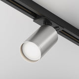 Sleek Black and Silver UNITY Focus S 1 Phase Track Light System