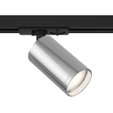 Sleek Black and Silver UNITY Focus S 1 Phase Track Light System