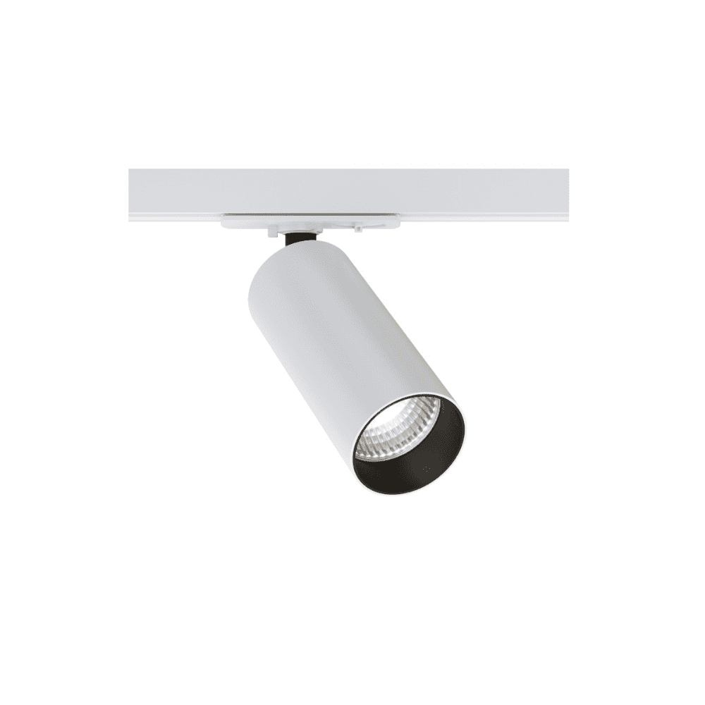 UNITY Focus LED Track Light in White - 1 Phase System