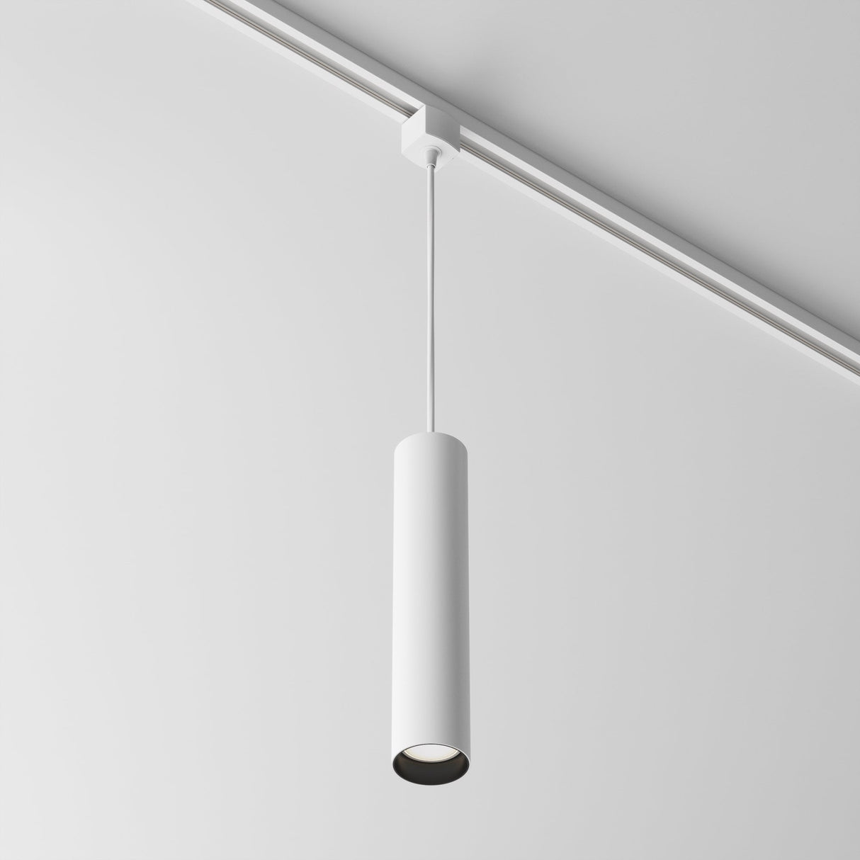 UNITY Focus White Pendant Track Light by Maytoni Technical
