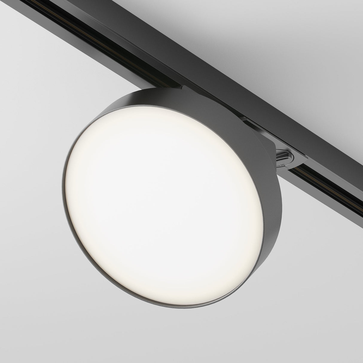 Black UNITY Zon LED Track Lighting - 1 Phase System