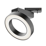 Sleek Black UNITY Rim Track Lighting - 1 Phase System