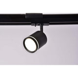 Black Orlo Track Lighting System by UNITY - 1 Phase, Modern Technical Design