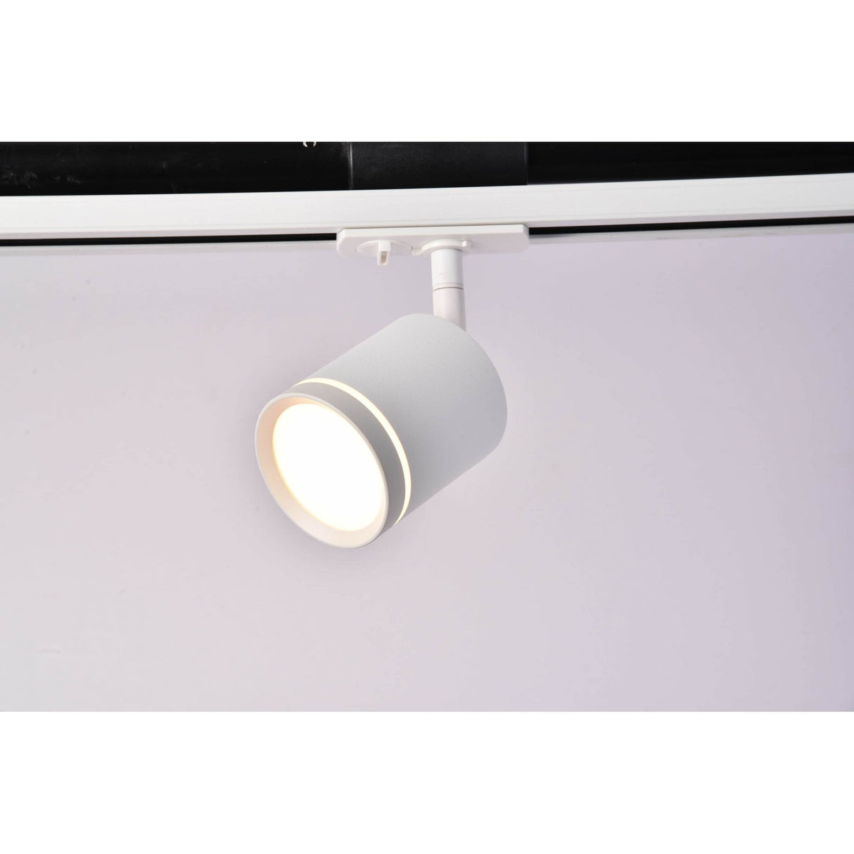 Sleek White UNITY Orlo 1-Phase Track Lighting System