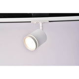 Sleek White UNITY Orlo 1-Phase Track Lighting System