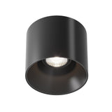 Sleek Black Alfa LED Ceiling Light Fixture