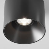 Sleek Black Alfa LED Ceiling Light Fixture
