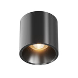 Sleek Black Alfa LED Ceiling Lamp - Modern Elegance