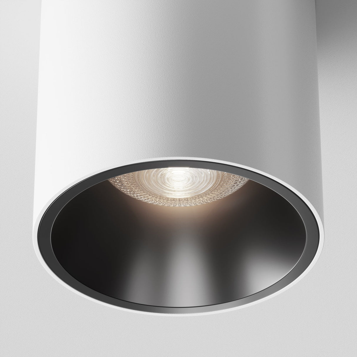 Sleek Alfa LED Ceiling Lamp - Modern White Finish