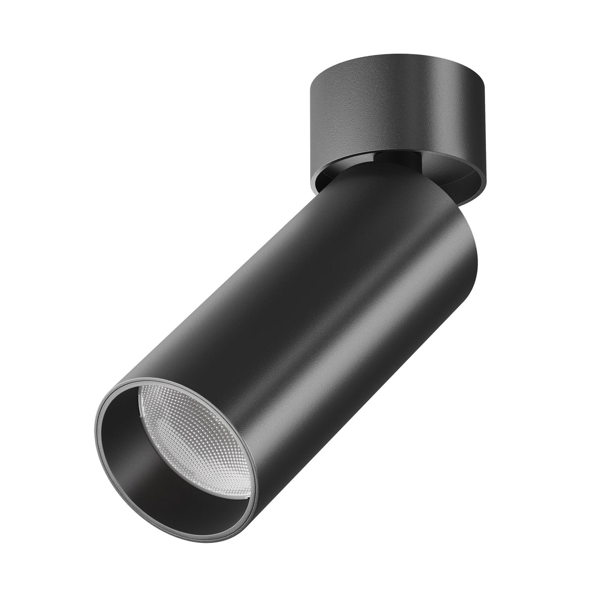 Sleek Black FOCUS LED Ceiling Lamp by Maytoni