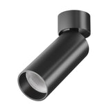 Sleek Black FOCUS LED Ceiling Lamp by Maytoni
