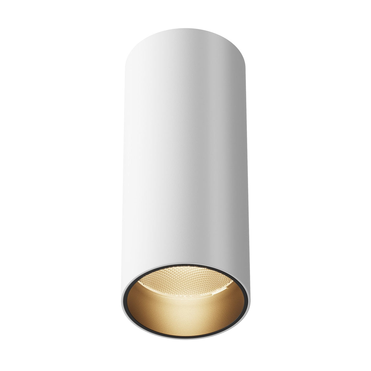 White FOCUS LED Ceiling Lamp - Modern Aluminum Design