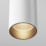White FOCUS LED Ceiling Lamp - Modern Aluminum Design