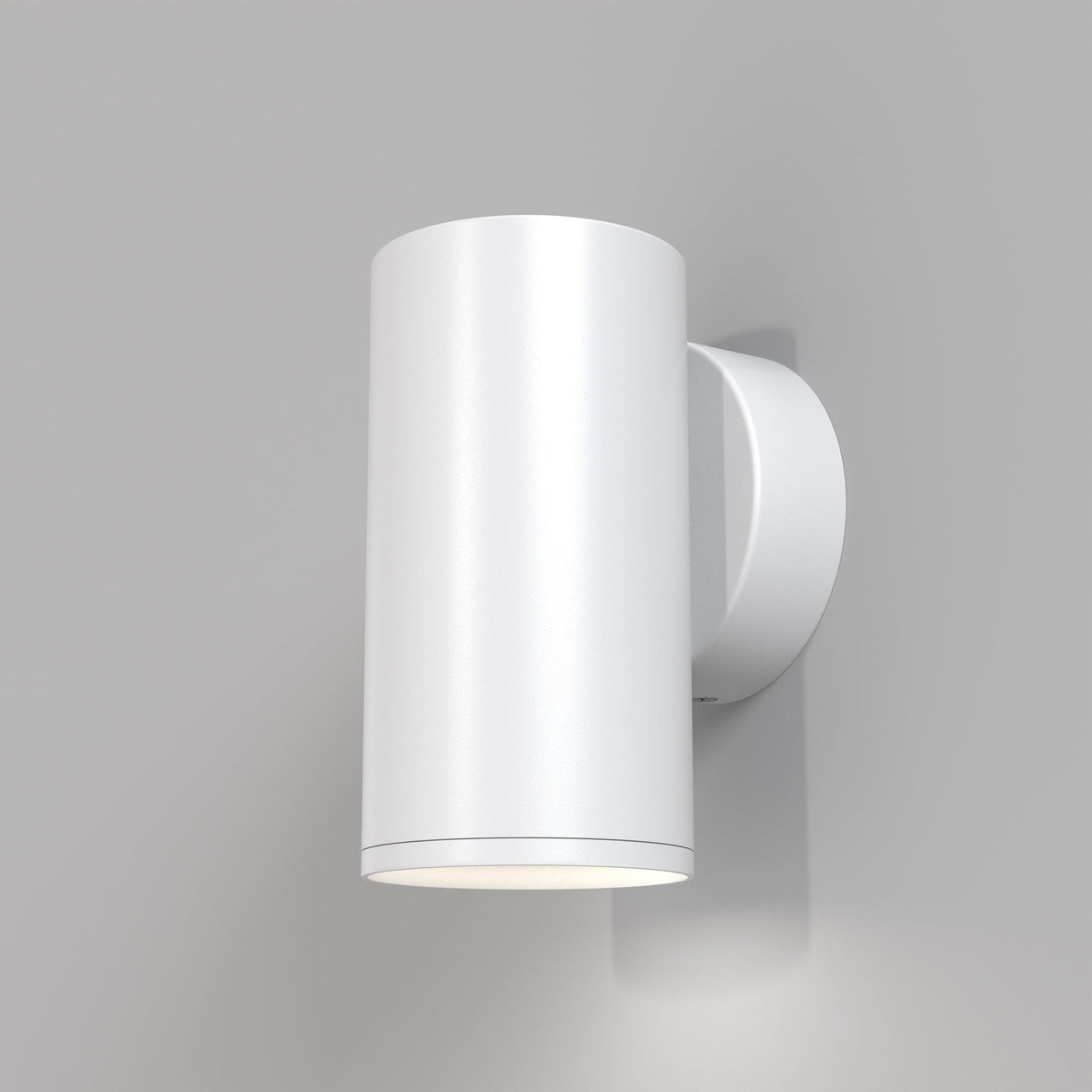 Sleek White FOCUS S Wall Light Fixture