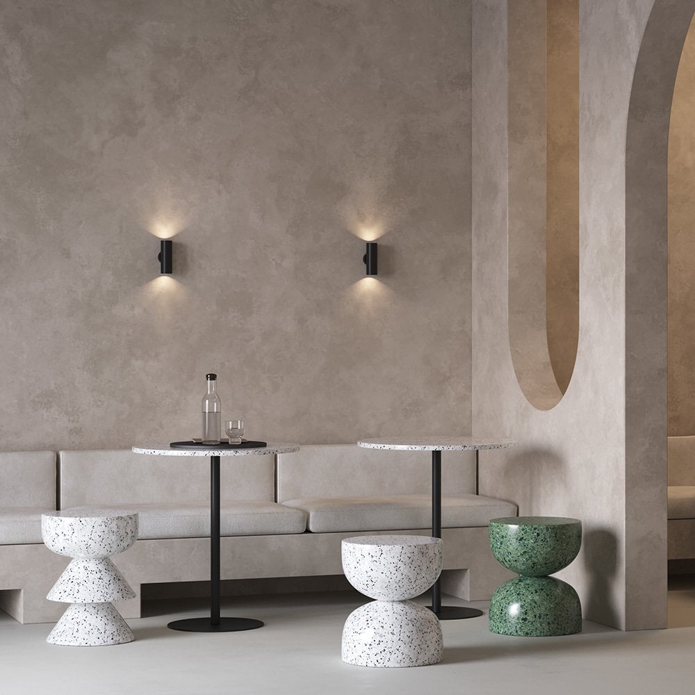 Sleek Black FOCUS S Wall Lamp by Maytoni