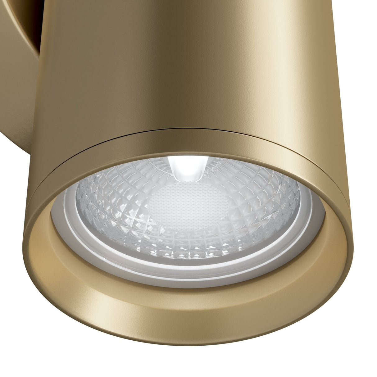Matt Gold FOCUS S Wall Lamp - Modern Minimalist Design