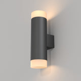 Sleek Black KILT Wall Lamp by Maytoni - Modern Aluminum Design