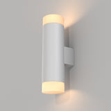 White KILT LED Wall Lamp - Modern Aluminum Design