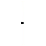 Elegant Black and Gold Wall Lamp - Sleek Minimalist Design