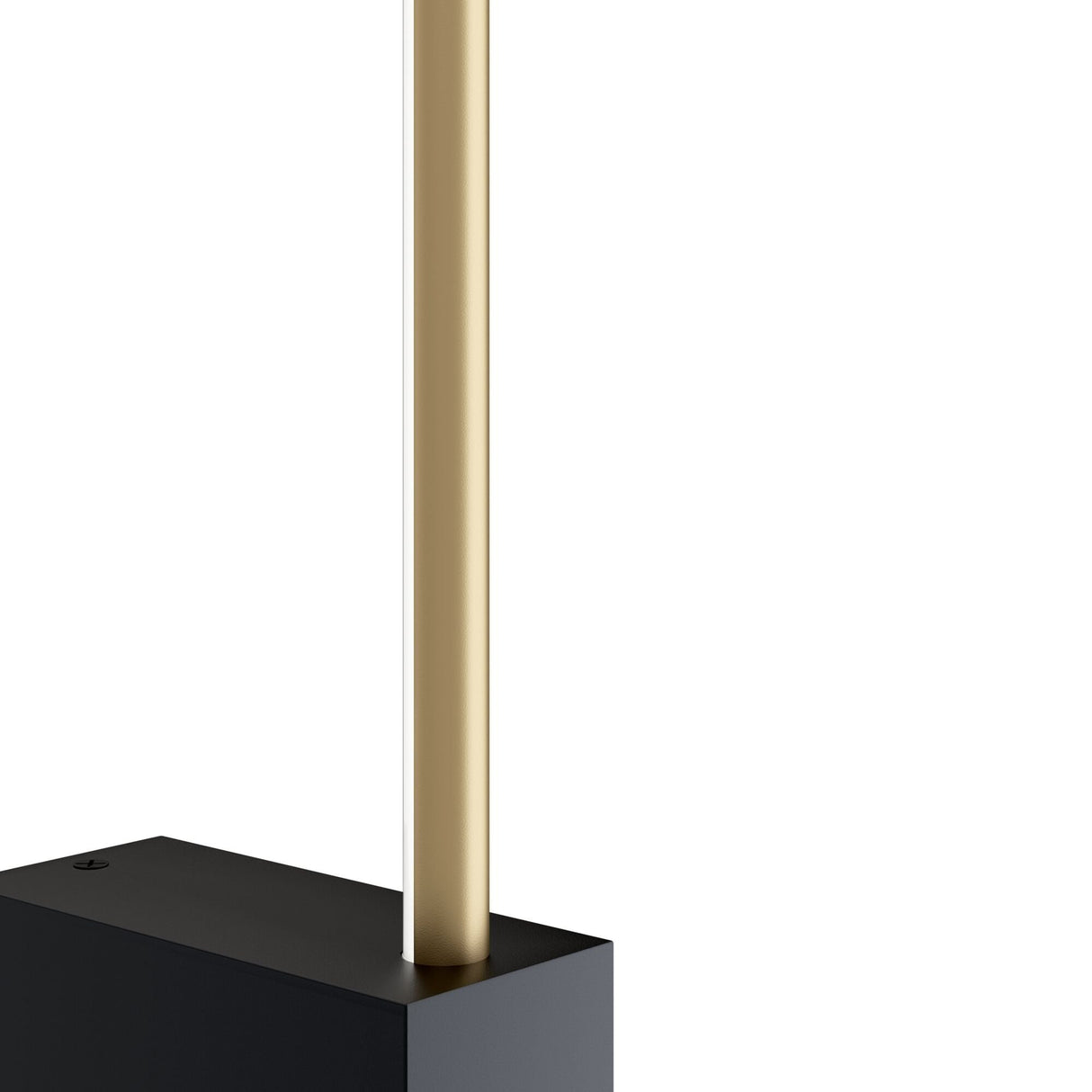 Elegant Black and Gold Wall Lamp - Sleek Minimalist Design