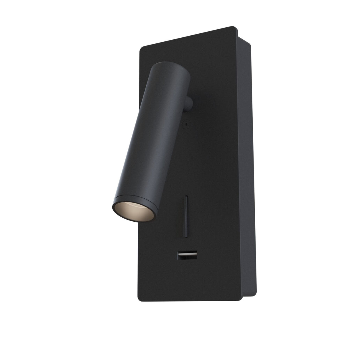 Sleek Black Mirax Adjustable Wall Lamp - Modern Style