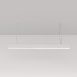 Elegant White Linear Pendant Lamp