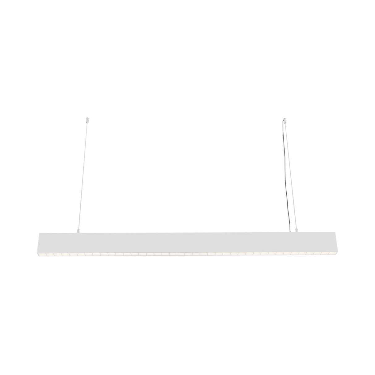 Elegant White Linear Pendant Lamp