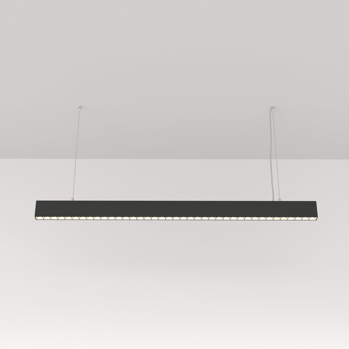 Sleek Black Pendant Lamp - Points Series by Maytoni Technical