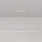 Contemporary White Step Pendant Lamp by Maytoni