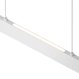 Contemporary White Step Pendant Lamp by Maytoni