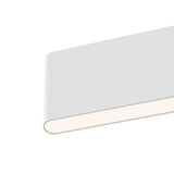 Contemporary White Step Pendant Lamp by Maytoni