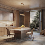 Elegant Gold Step Pendant Lamp with Dual Light Sources
