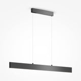 Sleek Step Pendant Lamp - Black Finish