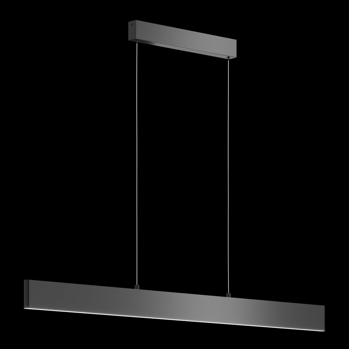 Sleek Step Pendant Lamp - Black Finish