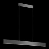Sleek Step Pendant Lamp - Black Finish